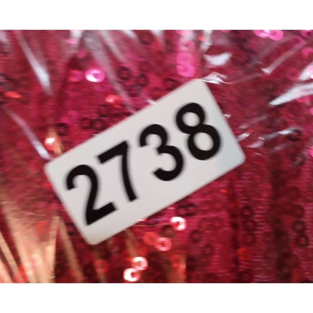 Grace Karin Girls Sequin Dress Sleeveless Prom Party Formal Red Size 12 Year